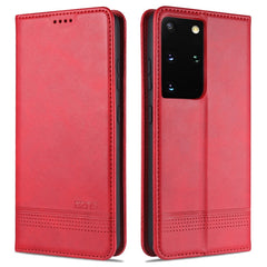 AZNS Magnetic Calf Texture Horizontal Flip Leather Case with Card Slots & Holder & Wallet, For Samsung Galaxy S21 Ultra 5G, For Huawei nova 8 5G, For Huawei nova 8 Pro 5G