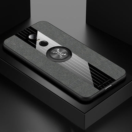 XINLI Stitching Cloth Textue Shockproof TPU Protective Case with Ring Holder, For Xiaomi Redmi 5 Plus, For Xiaomi Redmi Note 8, For Xiaomi Mi 8, For Xiaomi Mi 9, For Xiaomi Mi Max 2