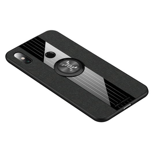 XINLI Stitching Cloth Textue Shockproof TPU Protective Case with Ring Holder, For Xiaomi Mi Max 3, For Xiaomi Mi 6X / A2, For Xiaomi Mi 9 SE, For Xiaomi Mi CC9