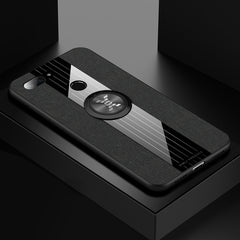 XINLI Stitching Cloth Textue Shockproof TPU Protective Case with Ring Holder, For Xiaomi Mi 9 SE, For Xiaomi Mi CC9, For Xiaomi Mi CC9e, For Xiaomi Mi 8 Lite