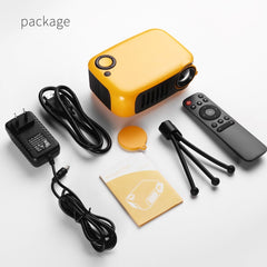 TRANSJEE A2000 320x240P 1000 ANSI Lumens Mini Home Theater HD Digital Projector, Plug Type: US Plug, Plug Type: US Plug(White)