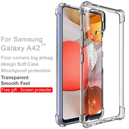 IMAK All-inclusive Shockproof Airbag TPU Case with Screen Protector, For Samsung Galaxy A42 5G, For Samsung Galaxy S21 5G, For Samsung Galaxy S21 Plus 5G, For Samsung Galaxy S21 Ultra 5G