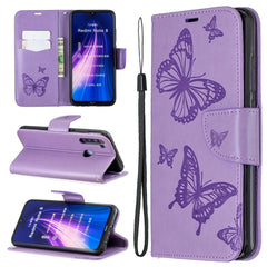 Two Butterflies Embossing Pattern Horizontal Flip Leather Case with Holder & Card Slot & Wallet & Lanyard, For Huawei Mate 30 Lite, For Huawei Mate 30 Pro, For Galaxy A10s, For Galaxy A20s, For Xiaomi Redmi Note 8