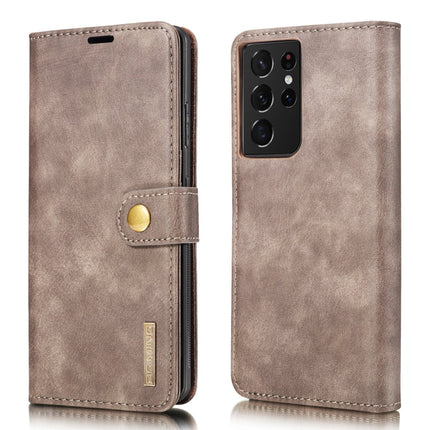 DG.MING Crazy Horse Texture Flip Detachable Magnetic Leather Case with Holder & Card Slots & Wallet, For Samsung Galaxy S21 5G, For Samsung Galaxy S21+ 5G, For Samsung Galaxy S21 Ultra 5G