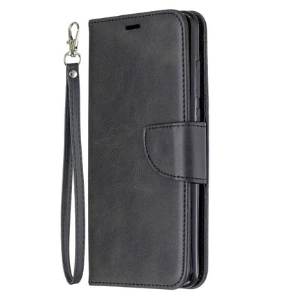 Retro Lambskin Texture Pure Color Horizontal Flip PU Leather Case with Holder & Card Slots & Wallet & Lanyard, For Xiaomi Redmi Note 8Pro