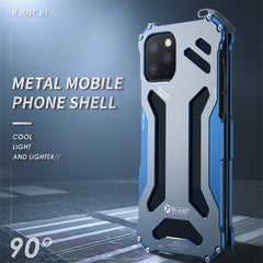 R-JUST Shockproof Dustproof Armor Metal Protective Case, For iPhone 11, For iPhone 11 Pro