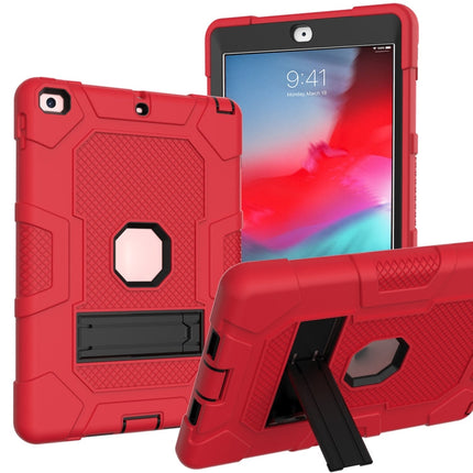 Contrast Color Robot Shockproof Silicone + PC Protective Case with Holder, For Samsung Galaxy Tab S6 Lite P610, For iPad 9.7 (2018 / 2017), For iPad Air 2022 / 2020 10.9 inch