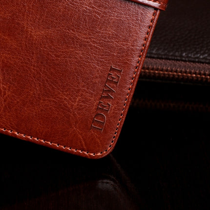 idewei Crazy Horse Texture Horizontal Flip Leather Case with Holder & Card Slots & Wallet
