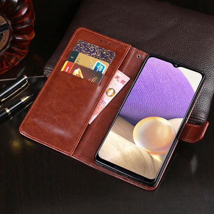 idewei Crazy Horse Texture Horizontal Flip Leather Case with Holder & Card Slots & Wallet