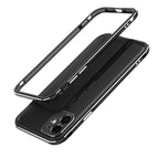 For iPhone 11 Pro Max / Black Silver