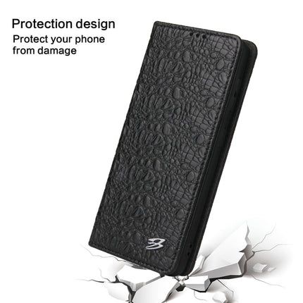 Fierre Shann Crocodile Texture Magnetic Horizontal Flip Genuine Leather Case with Holder & Card Slot, For Samsung Galaxy S21 5G, For Samsung Galaxy S21+ 5G, For Samsung Galaxy S21 Ultra 5G