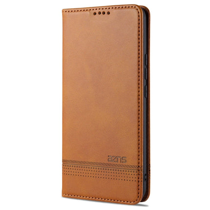 AZNS Magnetic Calf Texture Horizontal Flip Leather Case with Card Slots & Holder & Wallet, For Xiaomi Mi 11