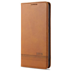 AZNS Magnetic Calf Texture Horizontal Flip Leather Case with Card Slots & Holder & Wallet, For Xiaomi Mi 11