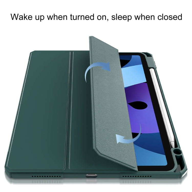 Mutural Pinyue Series PC + TPU Horizontal Flip Leather Case with Holder & Pen Slot & Sleep / Wake-up Function For iPad Air (2020) 10.9, For iPad Air 2022 / 2020 10.9