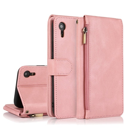 Skin-feel Crazy Horse Texture Zipper Wallet Bag Horizontal Flip Leather Case with Holder & Card Slots & Wallet & Lanyard, For iPhone XS / X, For iPhone XR, For iPhone XS Max, For iPhone 11
