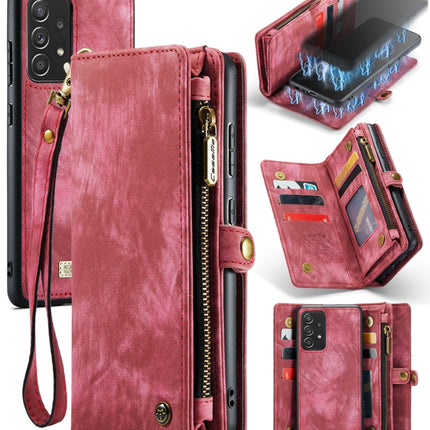 CaseMe Detachable Multifunctional Horizontal Flip Leather Case, with Card Slot & Holder & Zipper Wallet & Photo Frame