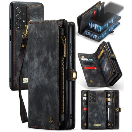 CaseMe Detachable Multifunctional Horizontal Flip Leather Case, with Card Slot & Holder & Zipper Wallet & Photo Frame
