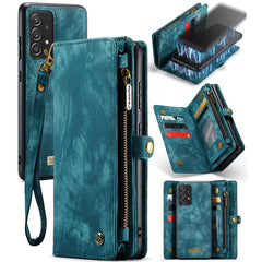 CaseMe Detachable Multifunctional Horizontal Flip Leather Case, with Card Slot & Holder & Zipper Wallet & Photo Frame, For Samsung Galaxy A52 5G / 4G, For Samsung Galaxy A72 5G / 4G