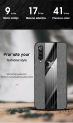 XINLI Stitching Cloth Textue Shockproof TPU Protective Case, For Xiaomi Mi 9, For Xiaomi Mi 6X / A2, For Xiaomi Mi 9 SE, For Xiaomi Mi CC9