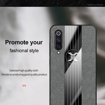XINLI Stitching Cloth Textue Shockproof TPU Protective Case, For Xiaomi Mi 9 SE, For Xiaomi Mi CC9, For Xiaomi Mi CC9e, For Xiaomi Mi 8 Lite