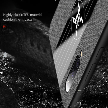 XINLI Stitching Cloth Textue Shockproof TPU Protective Case, For Xiaomi Mi 9 SE, For Xiaomi Mi CC9, For Xiaomi Mi CC9e, For Xiaomi Mi 8 Lite