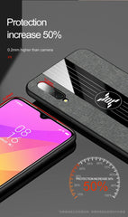 XINLI Stitching Cloth Textue Shockproof TPU Protective Case, For Xiaomi Mi CC9e, For Xiaomi Mi 8 Lite, For Xiaomi Mi Max 2, For Xiaomi Mi Max 3