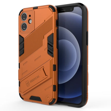 Punk Armor 2 in 1 PC + TPU Shockproof Case with Invisible Holder, For iPhone 12 mini, For iPhone 12, For iPhone 12 Pro