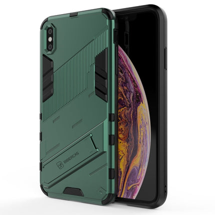 Punk Armor 2 in 1 PC + TPU Shockproof Case with Invisible Holder, For iPhone XS Max, For iPhone 6 & 6s, For iPhone 6 Plus & 6s  Plus