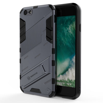 Punk Armor 2 in 1 PC + TPU Shockproof Case with Invisible Holder, For iPhone XS Max, For iPhone 6 & 6s, For iPhone 6 Plus & 6s  Plus