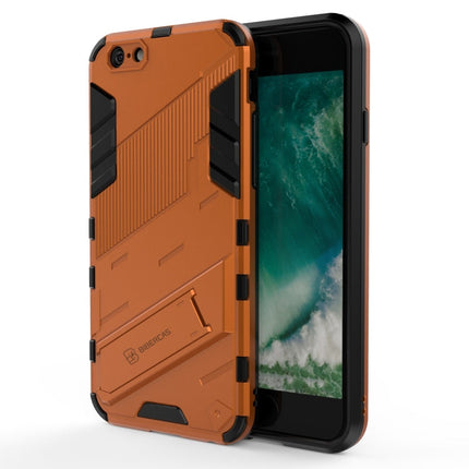 Punk Armor 2 in 1 PC + TPU Shockproof Case with Invisible Holder, For iPhone XS Max, For iPhone 6 & 6s, For iPhone 6 Plus & 6s  Plus