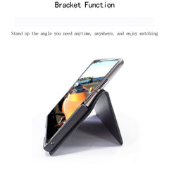 For Samsung Galaxy Z Fold2 5G Detachable Split Horizontal Flip Leather Case with Card Slots & Detachable Back Cover