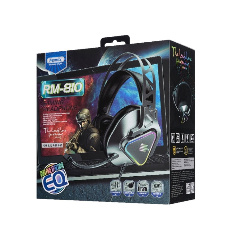 Remax RM-810 Wargod Series Intelligent Noise Reduction Gaming Headphone with Mic