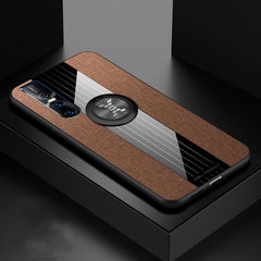 XINLI Stitching Cloth Textue Shockproof TPU Protective Case with Ring Holder, For Vivo S1 Pro, For Vivo S1 / V15, For Vivo V11 / X21S, For Vivo IQOO NEO