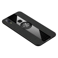 XINLI Stitching Cloth Textue Shockproof TPU Protective Case with Ring Holder, For Vivo V11i / Z3i, For Vivo X9, For Vivo X9 Plus, For Vivo X9s Plus