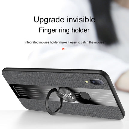 XINLI Stitching Cloth Textue Shockproof TPU Protective Case with Ring Holder, For Vivo V11i / Z3i, For Vivo X9, For Vivo X9 Plus, For Vivo X9s Plus