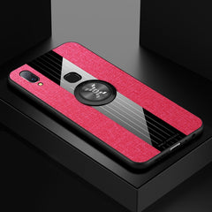 XINLI Stitching Cloth Textue Shockproof TPU Protective Case with Ring Holder, For Vivo V11i / Z3i, For Vivo X9, For Vivo X9 Plus, For Vivo X9s Plus