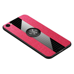XINLI Stitching Cloth Textue Shockproof TPU Protective Case with Ring Holder, For Vivo V11i / Z3i, For Vivo X9, For Vivo X9 Plus, For Vivo X9s Plus