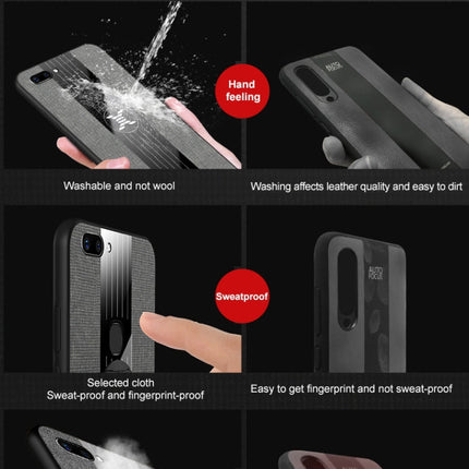 XINLI Stitching Cloth Textue Shockproof TPU Protective Case with Ring Holder, For Vivo X20, For Vivo X21, For Vivo X21i, For Vivo X21UD