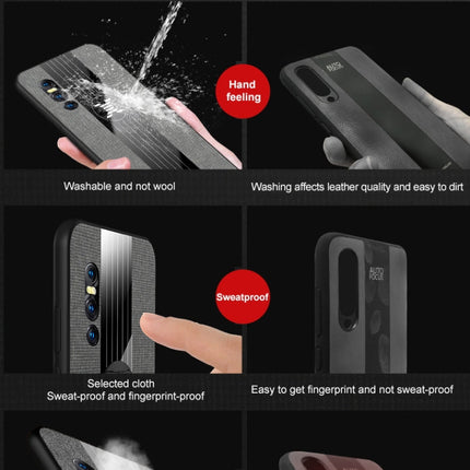 XINLI Stitching Cloth Textue Shockproof TPU Protective Case with Ring Holder, For Vivo X27, For Vivo Y91, For Vivo Y95, For Vivo X23