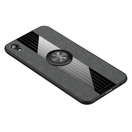 XINLI Stitching Cloth Textue Shockproof TPU Protective Case with Ring Holder, For Vivo X27, For Vivo Y91, For Vivo Y95, For Vivo X23