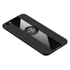 XINLI Stitching Cloth Textue Shockproof TPU Protective Case with Ring Holder, For Vivo Y3 / Y17, For Vivo Y66, For Vivo Y71, For Vivo Y83