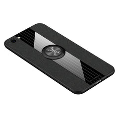 XINLI Stitching Cloth Textue Shockproof TPU Protective Case with Ring Holder, For Vivo Y3 / Y17, For Vivo Y66, For Vivo Y71, For Vivo Y83