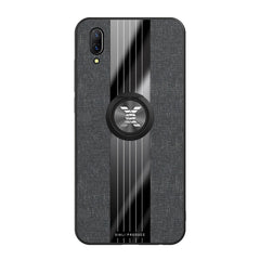 XINLI Stitching Cloth Textue Shockproof TPU Protective Case with Ring Holder, For Vivo X23 Symphony Edition