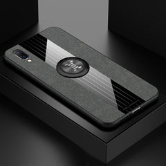 XINLI Stitching Cloth Textue Shockproof TPU Protective Case with Ring Holder, For Vivo X23 Symphony Edition