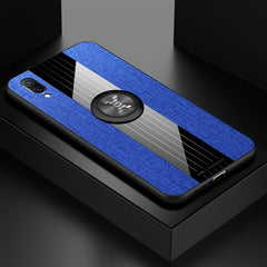 XINLI Stitching Cloth Textue Shockproof TPU Protective Case with Ring Holder, For Vivo X23 Symphony Edition