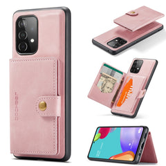 JEEHOOD Retro Magnetic Detachable Protective Case with Wallet & Card Slot & Holder, For Samsung Galaxy A52 5G, For Samsung Galaxy A72 5G, For Samsung Galaxy A12 5G, For Samsung Galaxy A42 5G, For Samsung Galaxy A51 5G