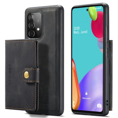 JEEHOOD Retro Magnetic Detachable Protective Case with Wallet & Card Slot & Holder, For Samsung Galaxy A52 5G, For Samsung Galaxy A72 5G, For Samsung Galaxy A12 5G, For Samsung Galaxy A42 5G, For Samsung Galaxy A51 5G