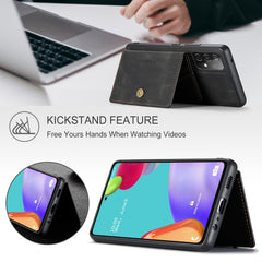JEEHOOD Retro Magnetic Detachable Protective Case with Wallet & Card Slot & Holder, For Samsung Galaxy A52 5G, For Samsung Galaxy A72 5G, For Samsung Galaxy A12 5G, For Samsung Galaxy A42 5G, For Samsung Galaxy A51 5G