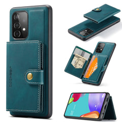JEEHOOD Retro Magnetic Detachable Protective Case with Wallet & Card Slot & Holder, For Samsung Galaxy A52 5G, For Samsung Galaxy A72 5G, For Samsung Galaxy A12 5G, For Samsung Galaxy A42 5G, For Samsung Galaxy A51 5G