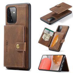 JEEHOOD Retro Magnetic Detachable Protective Case with Wallet & Card Slot & Holder, For Samsung Galaxy A52 5G, For Samsung Galaxy A72 5G, For Samsung Galaxy A12 5G, For Samsung Galaxy A42 5G, For Samsung Galaxy A51 5G